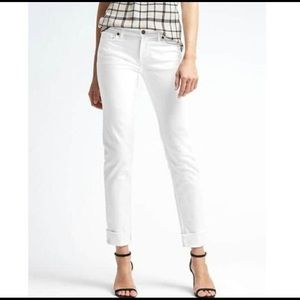 Banana Republic White Jeans, size 4
